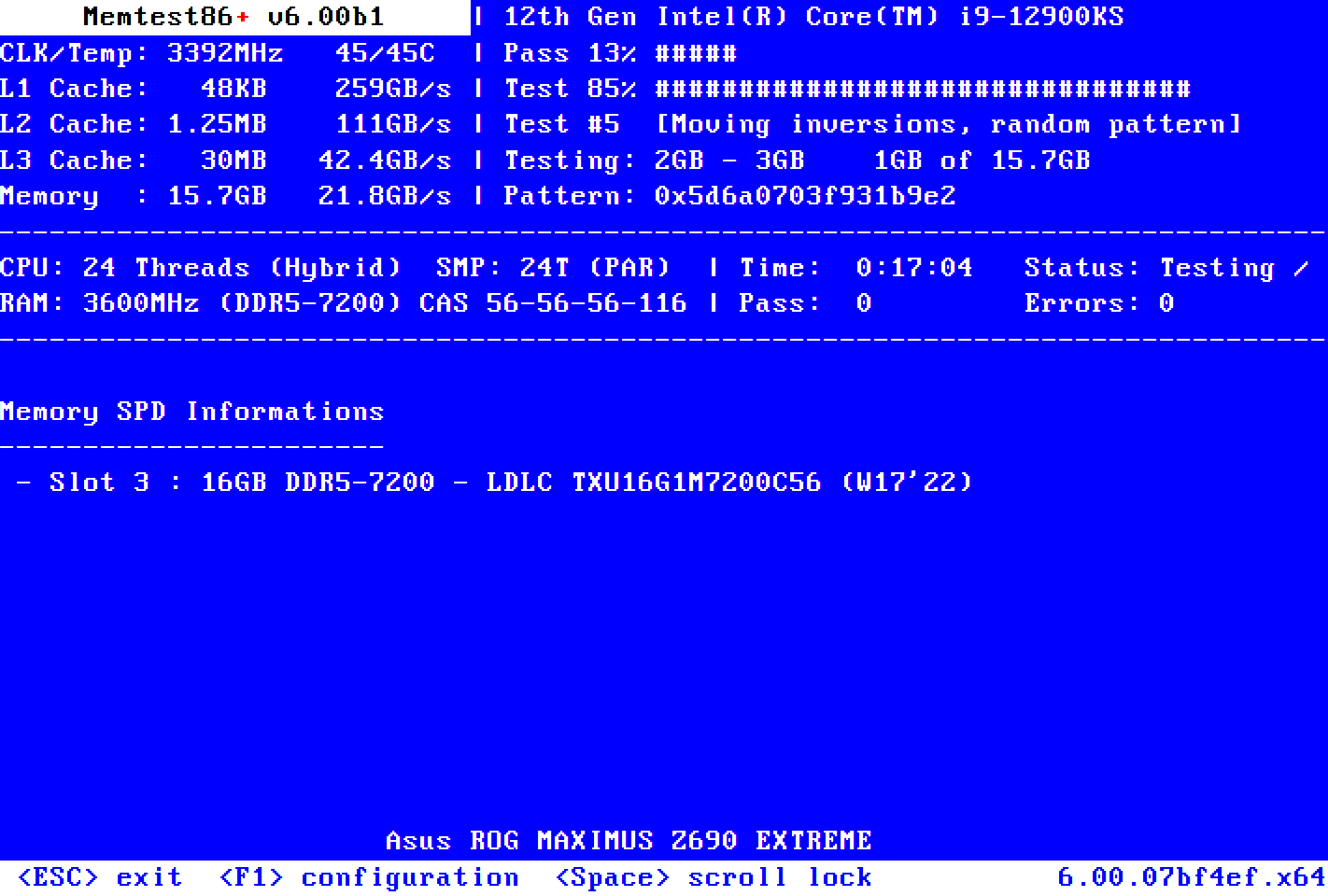 Memtest86+ for Linux 7.00 full